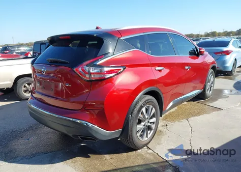 2015 Nissan Murano Sl из США, поврежденный, VIN 5N1AZ2MG9FN257033